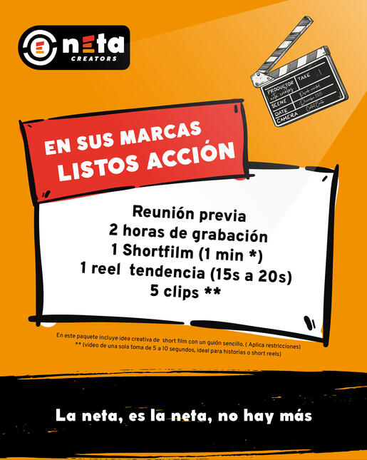 En sus marcas listo acción